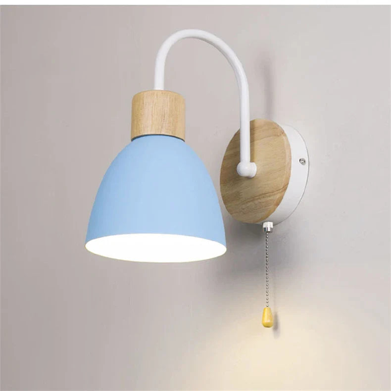 Applique Murale Nordique Moderne Macaron avec Interrupteur LED - Édition Exclusive
