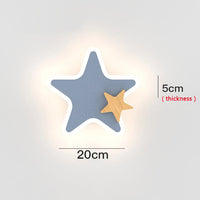 Applique murale LED étoile Bowie