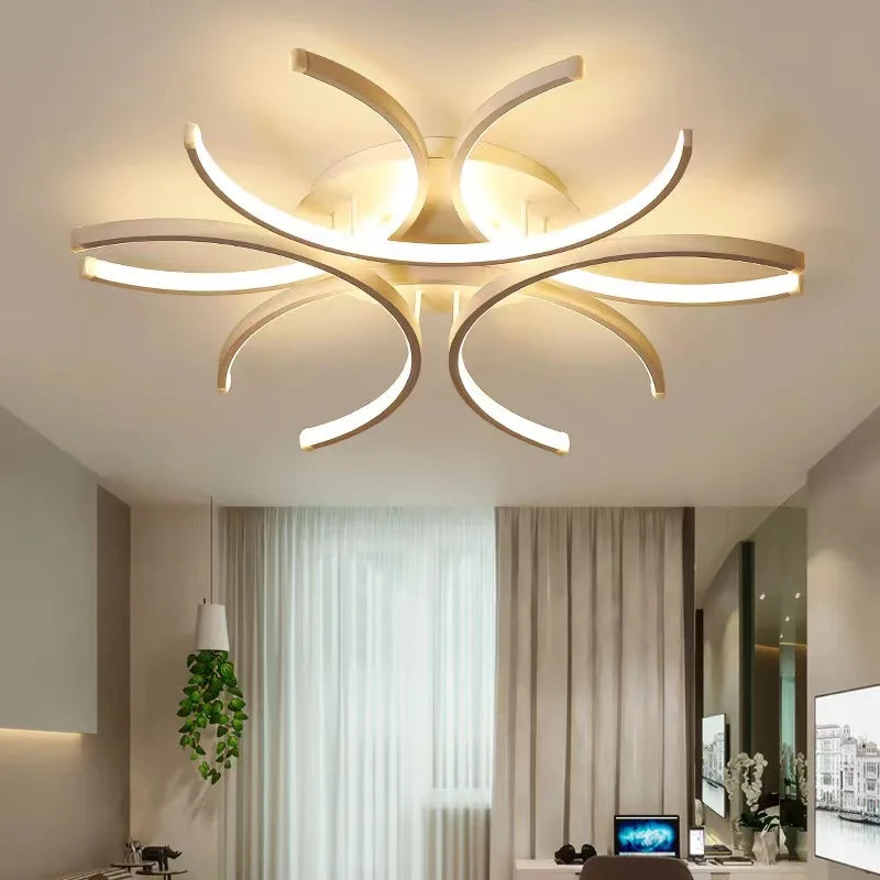 Lustre LED Nordique Moderne.