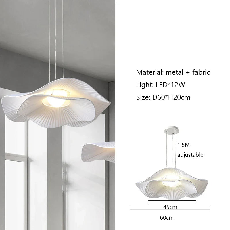 Lustre LED Style Nordic Wabi-sabi Minimaliste Loft Suspension