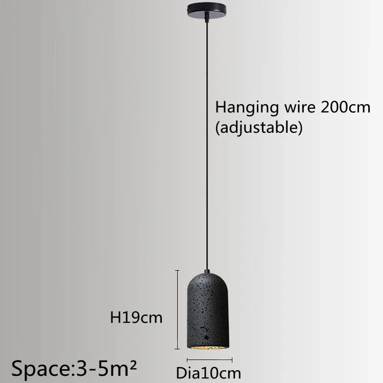 Suspension Industrielle Rétro Luminaire LED Nordique pour Bar Salle À Manger Chambre