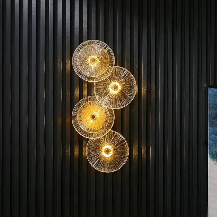 Lampe LED Nordica - Ronde en Verre, Design Moderne