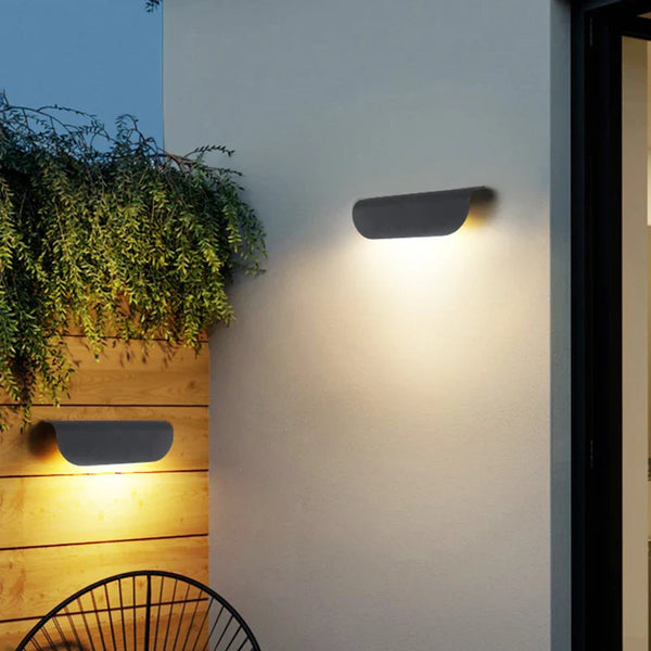 Appliques murales extérieures étanches pour hôtels et villas