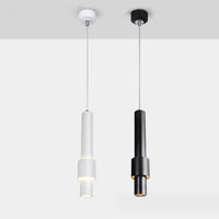 Suspension LED Tube Design Épuré