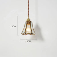 IWDH 2022 - Collection Nordika: Suspension Luminaire LED en Verre Cuivré
