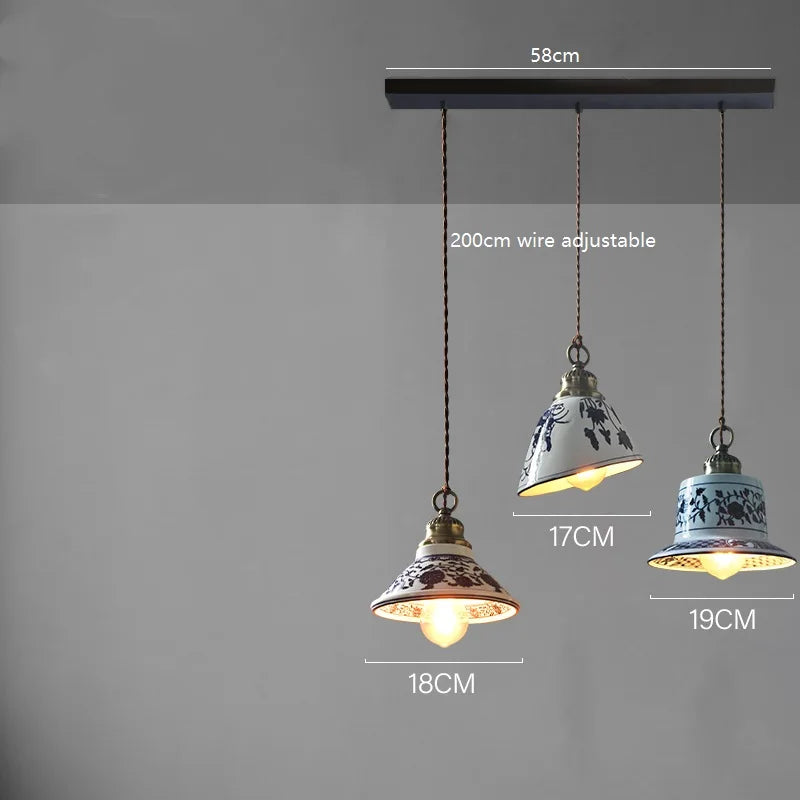 Suspension LED moderne en céramique pour un intérieur chic et contemporain