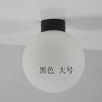 Plafonnier Led Globe en Verre