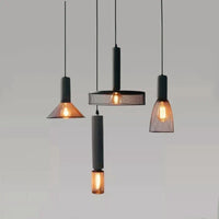 Lustre LED Loft en béton pour un éclairage stylé