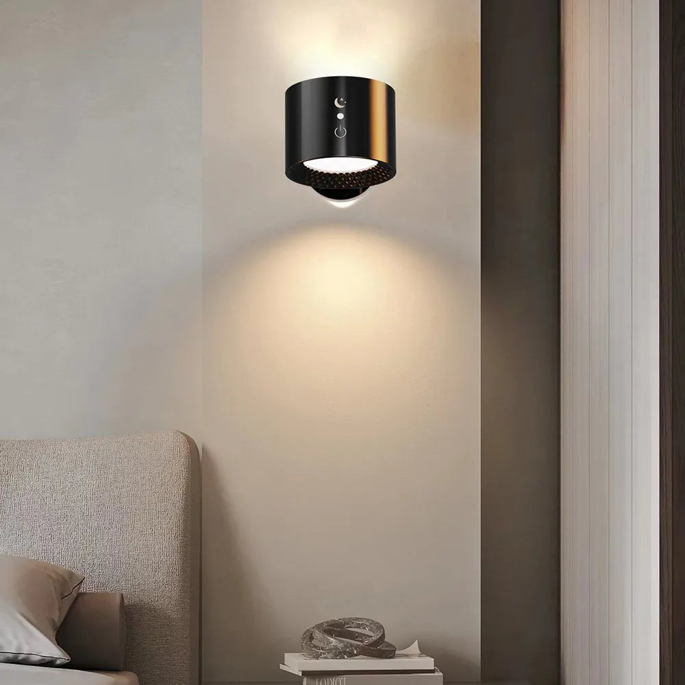 Applique Murale LED Sans Fil Rechargeable avec Commande Tactile