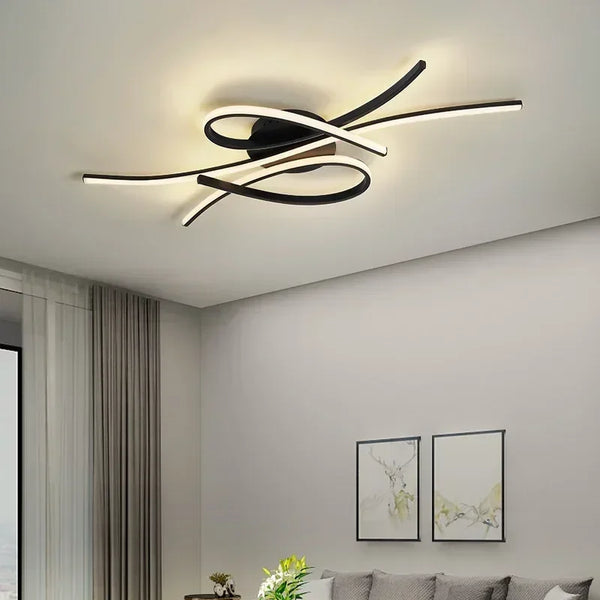 Plafonnier LED moderne pour hôtel et intérieur - Luxe illuminé