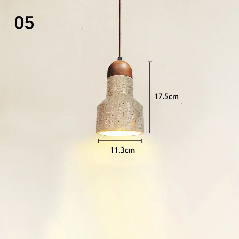 Suspension SANDYHA Rétro LED Créative - Petite Pierre Trou