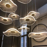Élégant Lustre Villa Moderne Luxe Étage