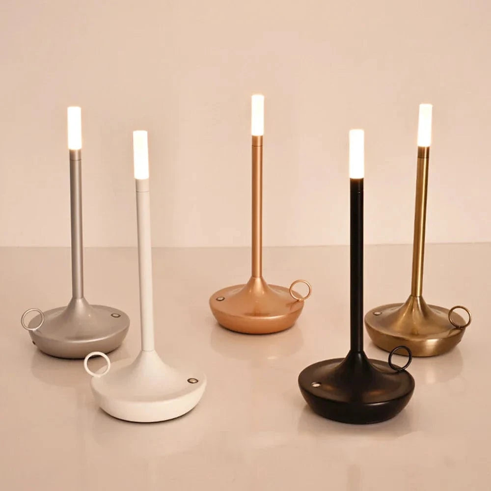 Lampe de Table Rechargeable LED - Atmosphère Créative 