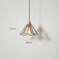 IWDH 2022 - Collection Nordika: Suspension Luminaire LED en Verre Cuivré