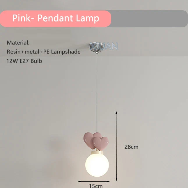 Suspension Cœur de Princesse