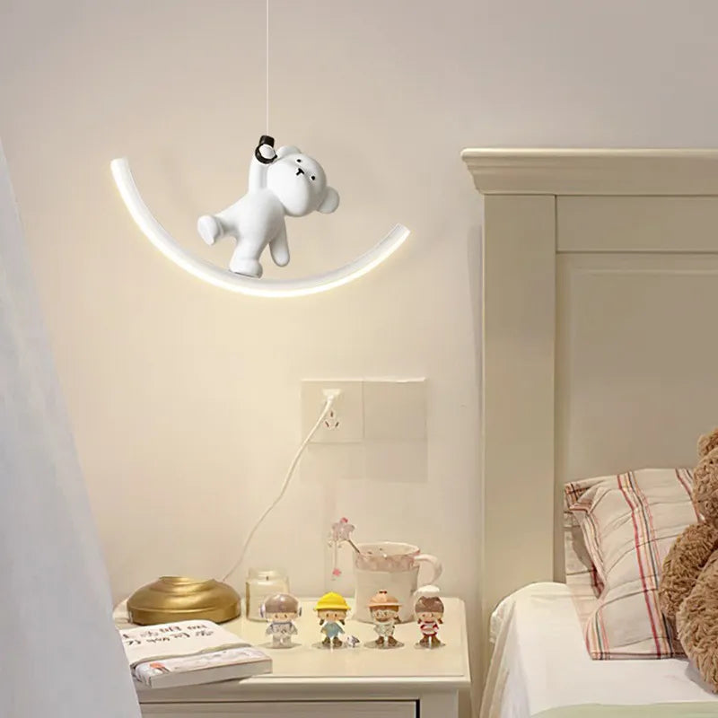 Suspension LED Enfant Chambre Animaux Marins