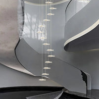 Élégant Lustre Villa Moderne Luxe Étage