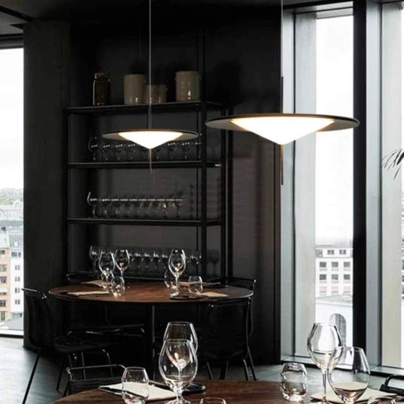 Suspension Design Artistique Acrylique Réglable - Livraison Express