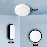 Applique murale LED extérieure étanche - modèle rond