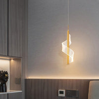 Suspension LED Ondulée Steal