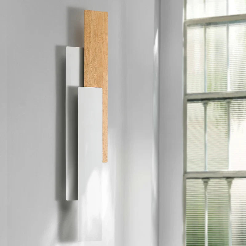 Applique murale Smart en bois de noyer