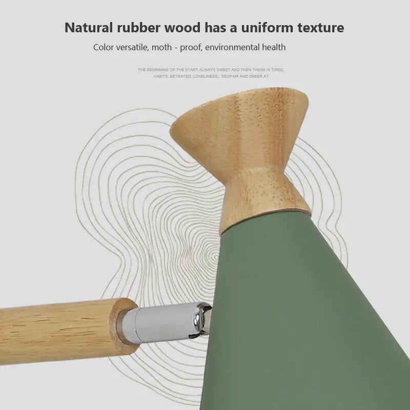 Applique murale nordique en bois naturel