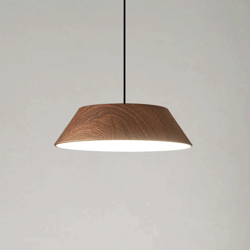 Lustre en Noyer pour Salle à Manger et Bar