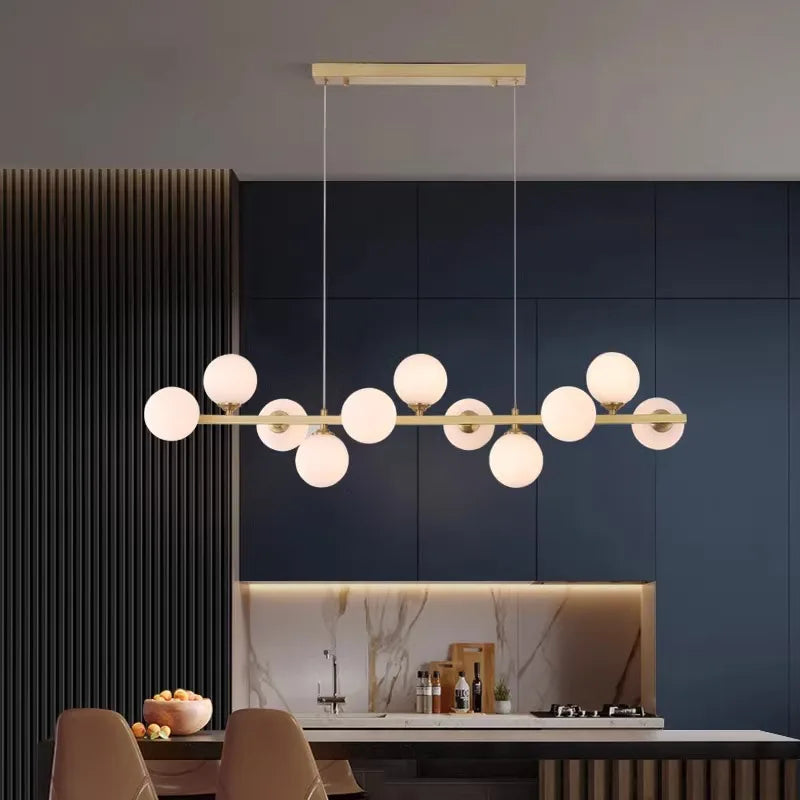 Lustre LED Suspendu au Design Moderne - Illumine Votre Espace
