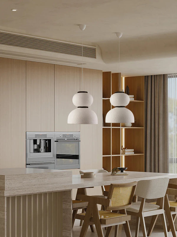 Lustre Japonais Silencieux Style Scandinave - Luminaire Noguchi Ballpour le Restaurant