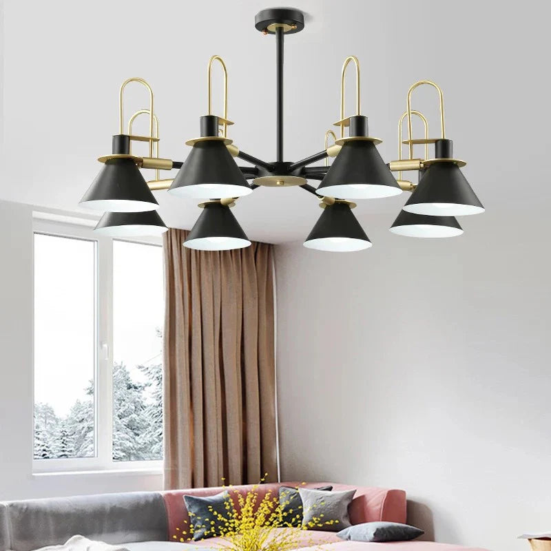 Suspension LED Wood Lights: Suspension Créative Nordique en Bois