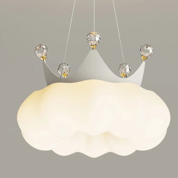 Lustre Crème Moderne