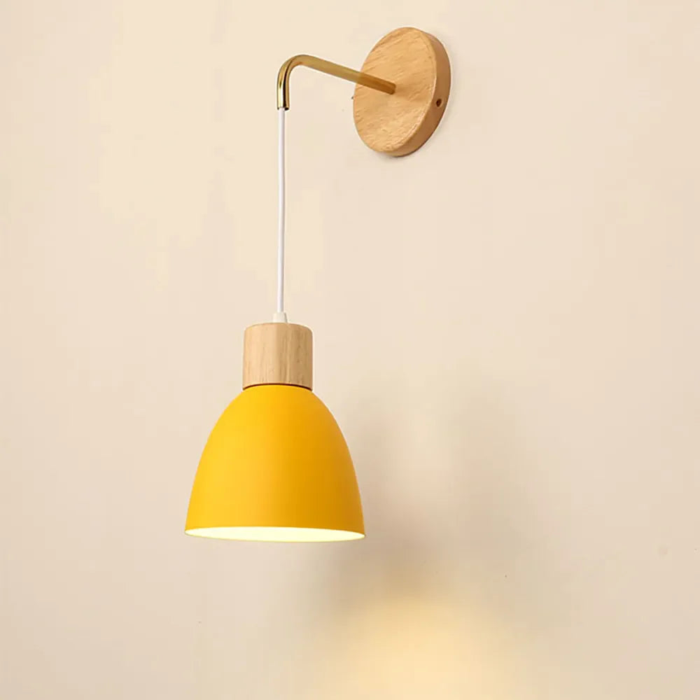 Applique murale nordique en bois avec style scandinave