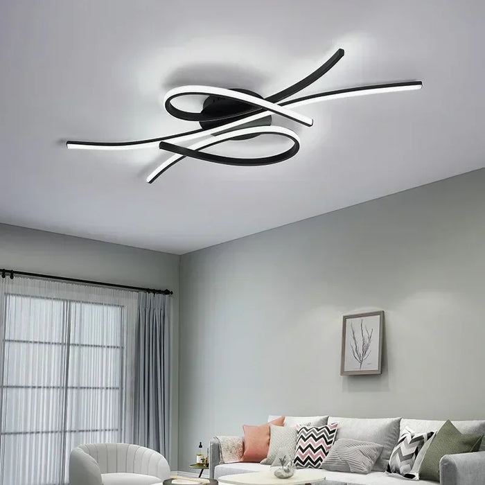 Plafonnier LED moderne pour hôtel et intérieur - Luxe illuminé