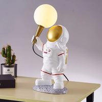 Lampe de table Astronaute Lune Veilleuse