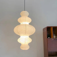 Suspension Loft Japonaise en Papier Style Noguchi - Inspiration Nordique