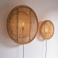 Applique murale en rotin et bois de bambou japonais - Collection ZenHouse