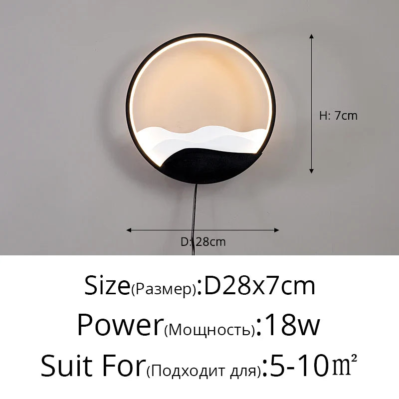 Lampe de chevet murale LED EcoLight pour lit mezzanine