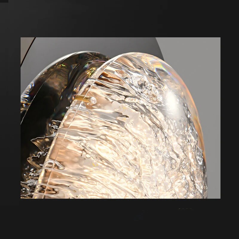 Applique murale en cristal platine luxury