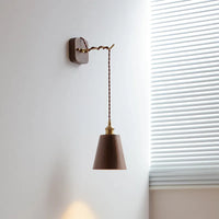 Applique murale noyer pour un intérieur moderne