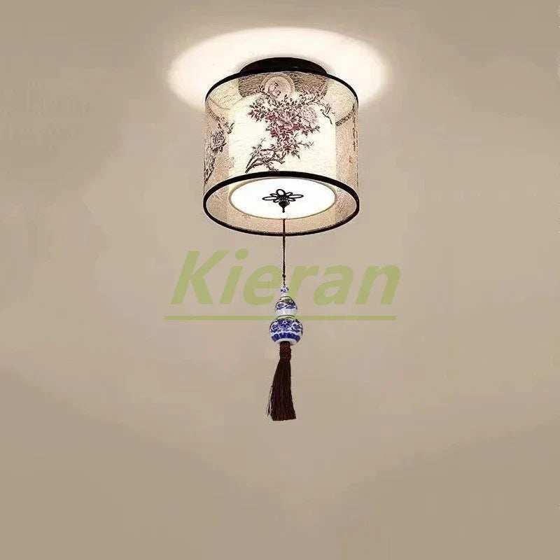 Plafonnier LED Moderne Lotus Oiseau pour Hôtel KTV
