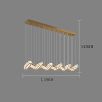Lustre de maison moderne: Éclairage de plafond LED en cristal