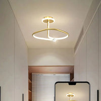 Plafonnier Rond Cristal LED