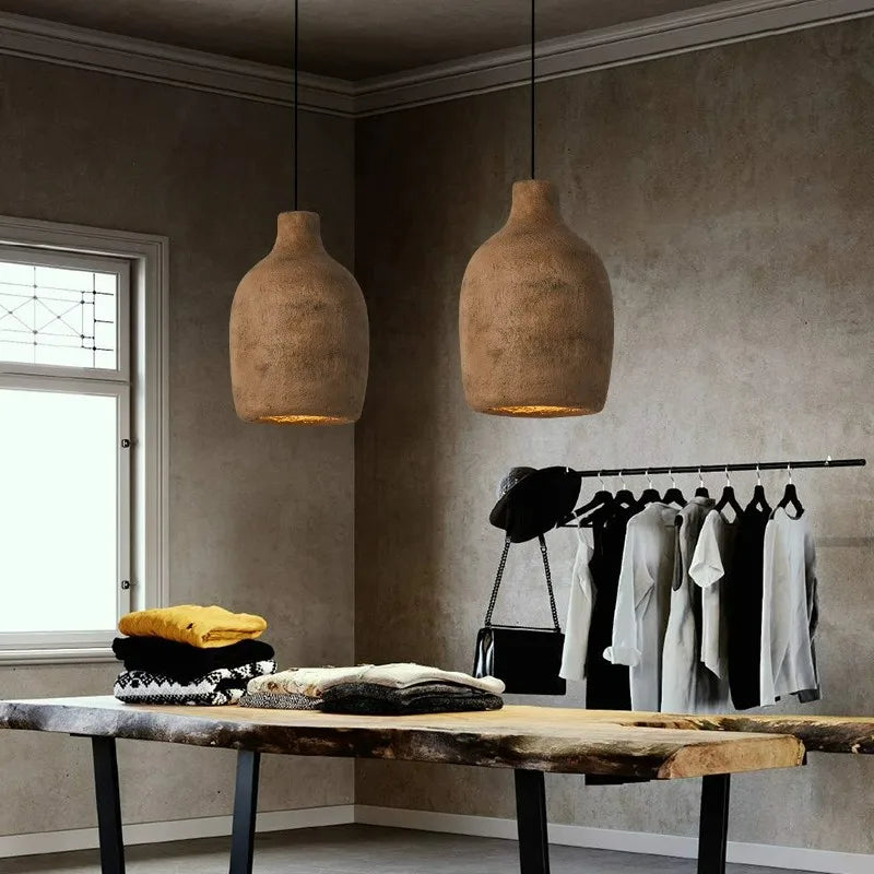 Suspension japonaise Wabi-sabi pour une ambiance nordique moderne