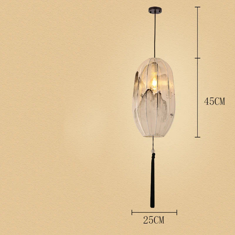Suspension Style chinois - Éclairage créatif pour hôtel et restaurant