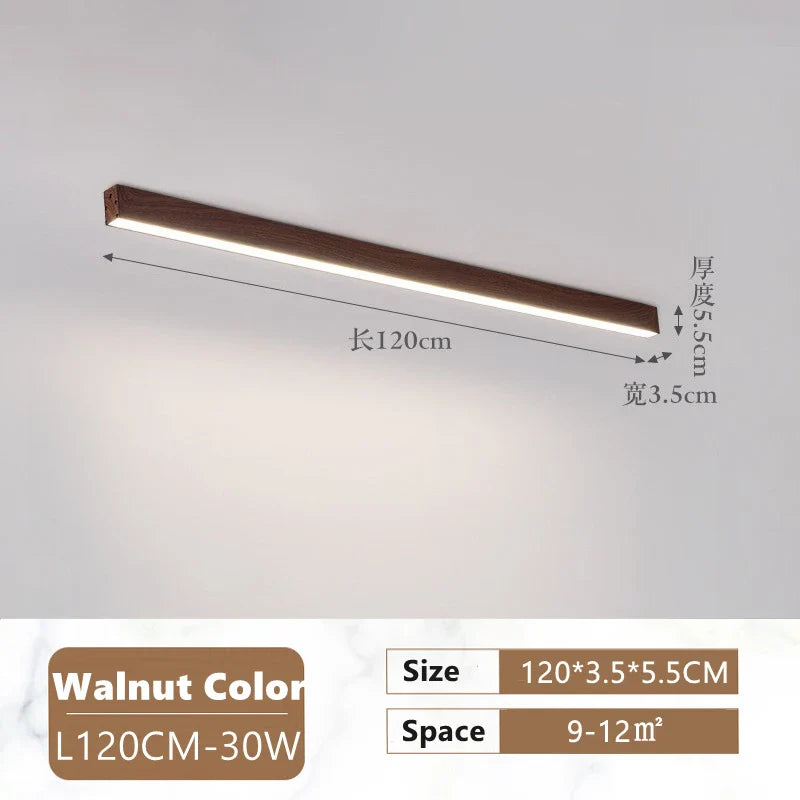 Plafonnier LED Nordique en Aluminium - Allée aux Grains