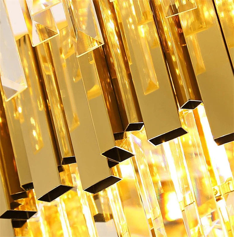 Lustre en cristal - Éclairage moderne pour la maison