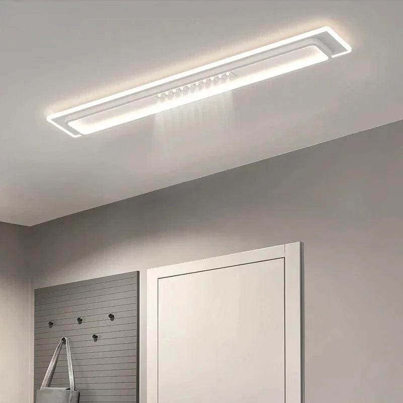 Plafonnier LED Moderne : Gradation et Projecteurs d'Éclairage Intérieur