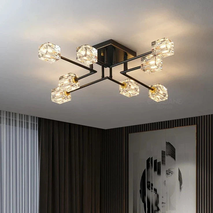 Plafonnier LED Crystal Luxe