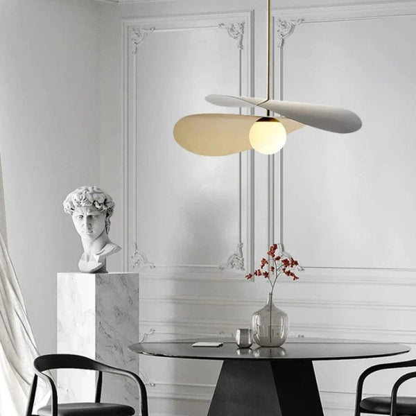 Lampe Suspendue Moderne en Métal et Verre pour Livraison Directe
