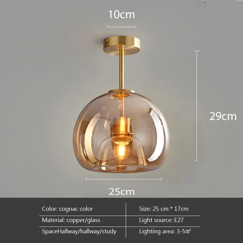 Plafonnier LED Minimaliste Moderne "Nordic Glow"